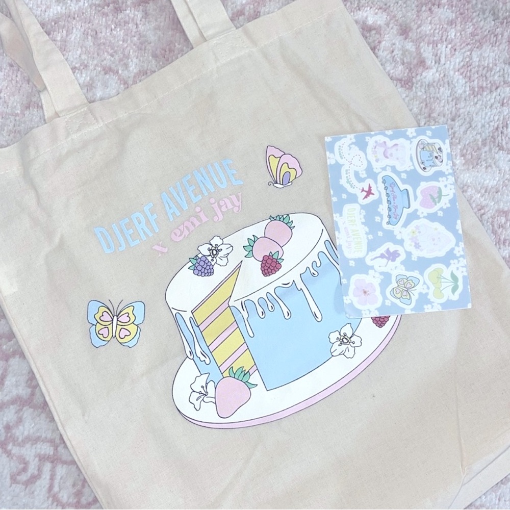 Emi Jay x Djerf Avenue tote bag